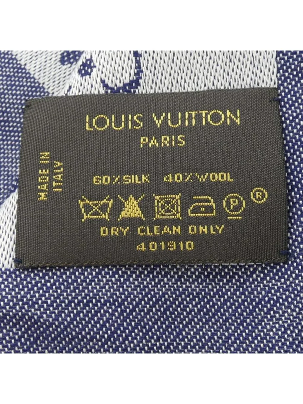 Louis Vuitton Shawl Monogram Denim Scarf